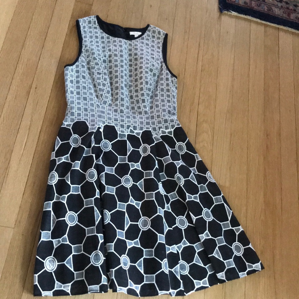 Black and white shoshonna dress